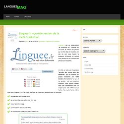 Linguee.fr un moteur de recherche de phrases traduites sur le net