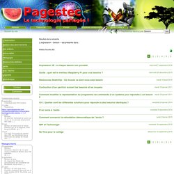 Rechercher - Site Pagestec