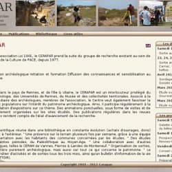 CERAPAR - Centre de Recherches Archéologiques du Pays de Rennes