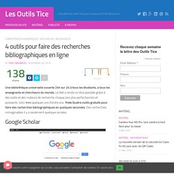 4 outils pour faire des recherches bibliographiques en ligne