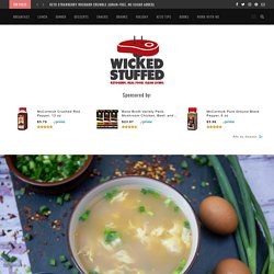 Zero-Carb Egg Drop Soup Recipe - Keto Friendly! - WickedStuffed Keto Recipe Blog
