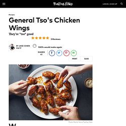 Recipe: General Tso's Chicken Wings (How To Make)