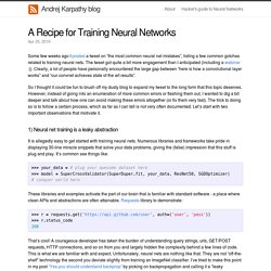A Recipe for Training Neural Networks