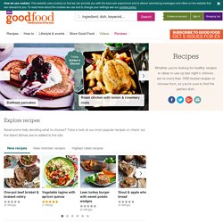 Recipes - 8000 tried and tested recipes... - BBC Good Food