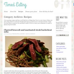 Recipes Archives - Timed Eating