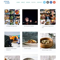 Recipes & Articles - adamliaw.com