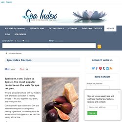 Homemade Spa Treatment and Beauty Recipes