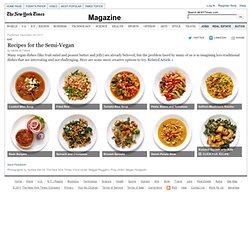 Recipes for the Semi-Vegan - Interactive Feature
