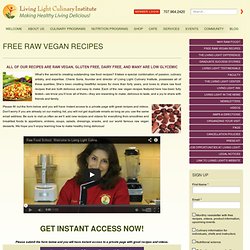 Living Light Raw Vegan Recipes