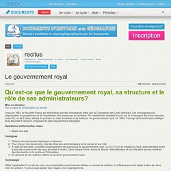 gouvernement royal