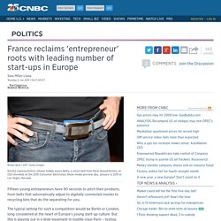 France reclaims 'entrepreneur' roots with leading number of start-ups in Europe