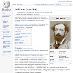 Paul Reclus (anarchiste)