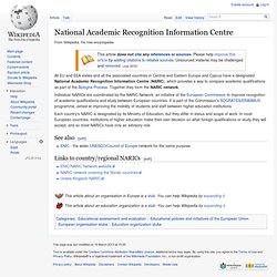 National Academic Recognition Information Centre