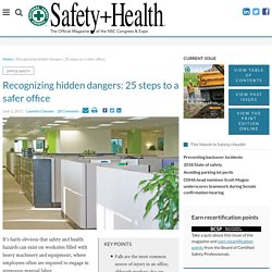 Recognizing hidden dangers: 25 steps to a safer office