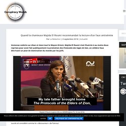 Majida El Roumi - Quand la chanteuse Majida El Roumi recommandait la lecture d’un faux antisémite