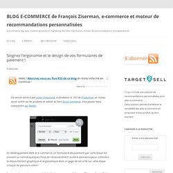 BLOG E-COMMERCE de François Ziserman, e-commerce et moteur de recommandations personnalisées