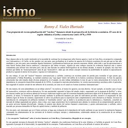Ronny J. Viales Hurtado-Una propuesta de reconceptualización del "enclave" bananero desde la perspectiva de la historia económica