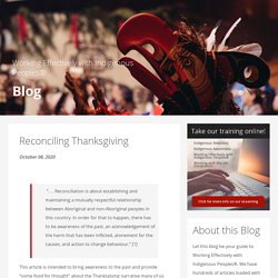 Reconciling Thanksgiving