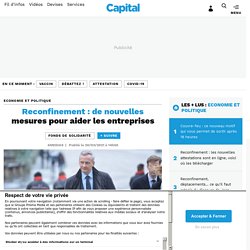 Reconfinement : de nouvelles mesures pour aider les entreprises