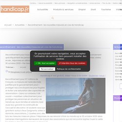 Reconfinement : les nouvelles mesures en cas de handicap
