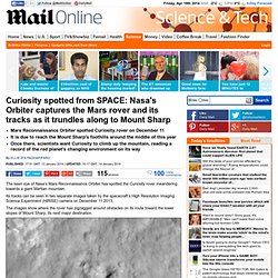 Nasa's Mars Reconnaissance Orbiter captures images of Curiosity rover