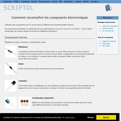 Comment reconnaître les composants électroniques