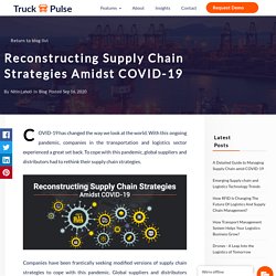 Reconstructing Supply Chain Strategies Amidst COVID-19