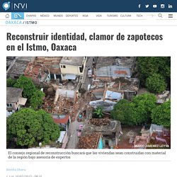 Reconstruir identidad, clamor de zapotecos en el Istmo, Oaxaca