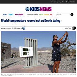 54.4C recorded during heatwave in Death Valley