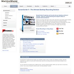 MatchWare ScreenCorder