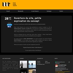 Music Inside Records - Ouverture du site, petite explication du concept