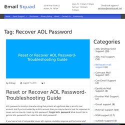 Recover AOL Password Archives - Email Squad