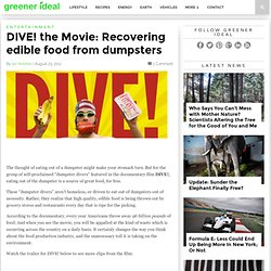 DIVE! the Movie: Recovering edible food from dumpsters