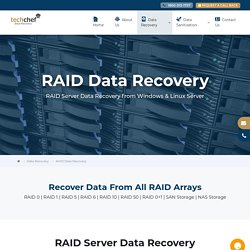 Recover Lost Data From Broken RAID Array