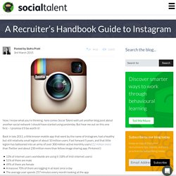 A Recruiter’s Handbook Guide to Instagram