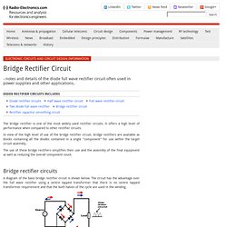 Bridge Rectifier Circuit