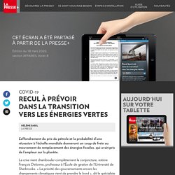 Recul à prévoir dans la transition - La Presse+