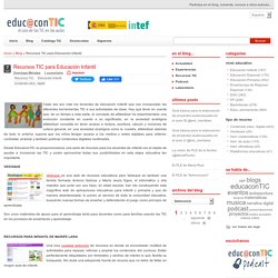 Recursos TIC para Educación Infantil