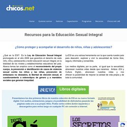 Recursos para la Educación Sexual Integral