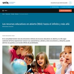 Los recursos educativos en abierto (REA): hasta el infinito y más allá