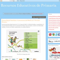 Recursos Educativos de Primaria: Pizarra Digital Santillana