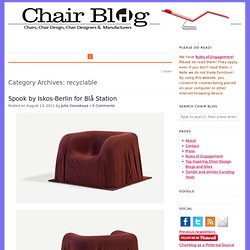 recyclable — Chair Blog