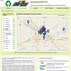 Recyclage: points de collecte papier Amiens