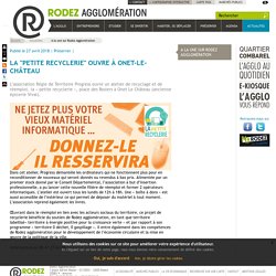 La "petite recyclerie" ouvre- Rodez Agglomération