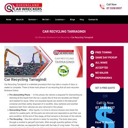 Get Top Cash For Car Recycling Tarragindi upto $12999