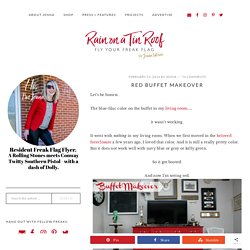 Red Buffet Makeover
