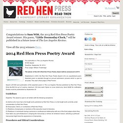 Red Hen Press Poetry Award