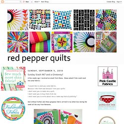 Red Pepper Quilts