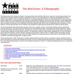 Red Scare Filmography