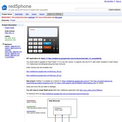red5phone - Project Hosting on Google Code